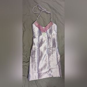 Elegant Purple Party Dress